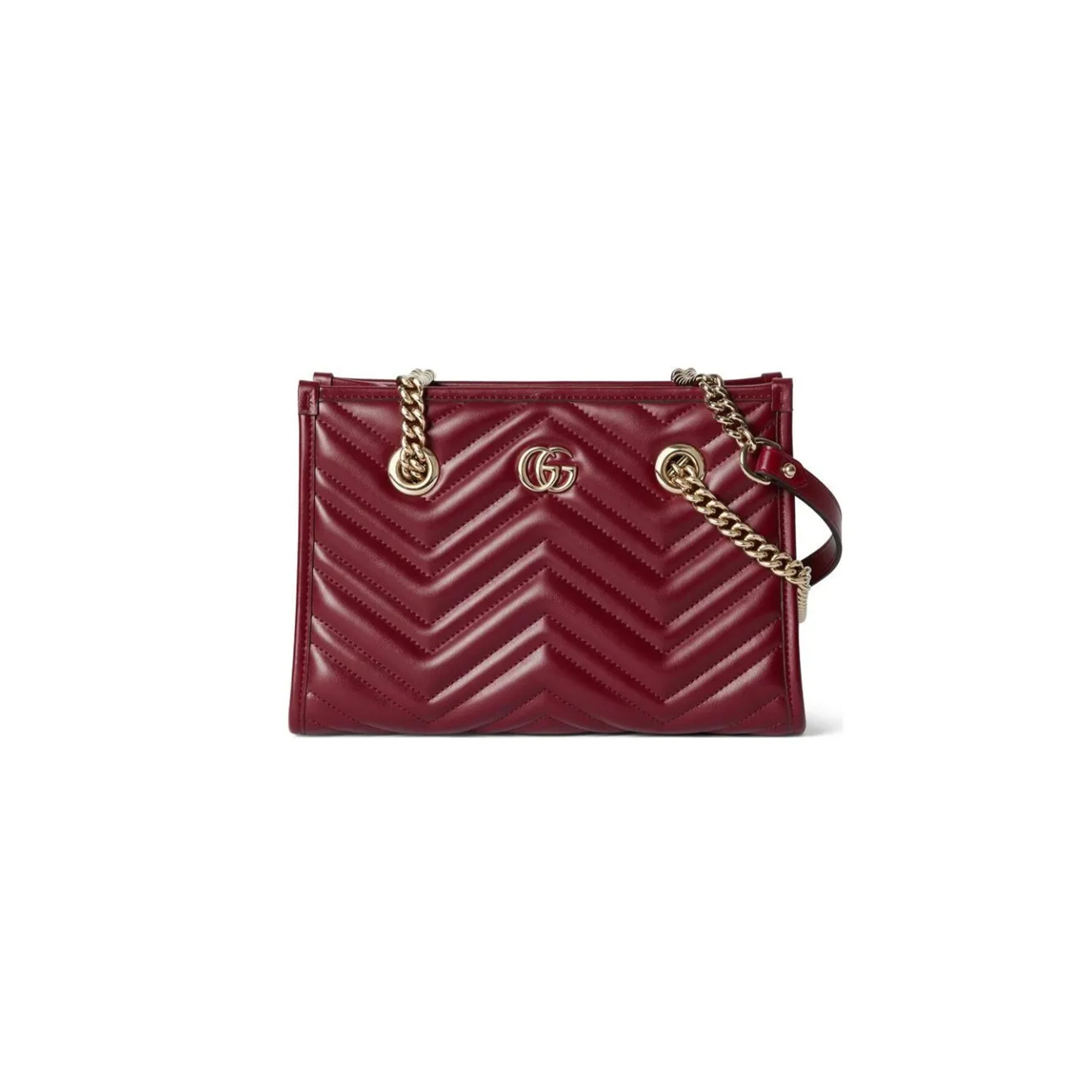 G*u*i gg marmont leather tote bag 779727 (26.5*18.5*12.5cm)